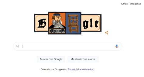 Quién fue Johannes Gutenberg y por qué Google le dedicó un doodle