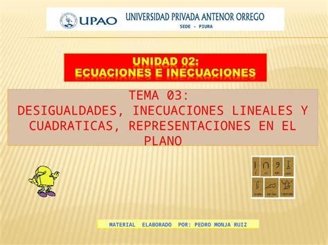 PPT Desigualdades Inecuaciones Lineales Y Cuadraticas DOKUMEN TIPS