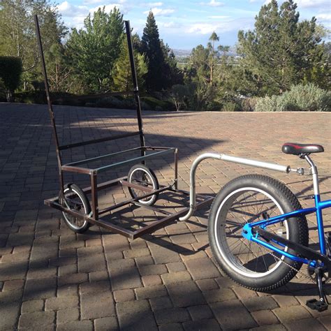 Trailer Attached Bicycle Trailer Bike Cargo Trailer Bike