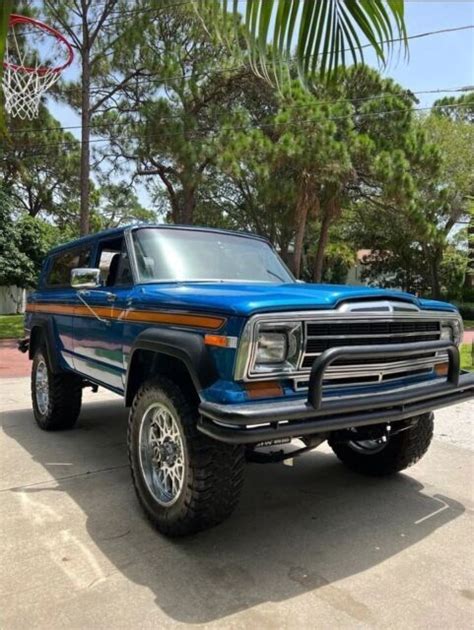 1981 Jeep Cherokee Laredo 4x4 Manual Transmission For Sale