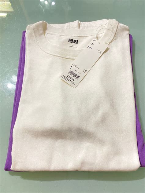 全新 Uniqlo Uniqlo U系列 男裝u圓領t恤 他的時尚 上衣與西裝 T恤、polo衫在旋轉拍賣