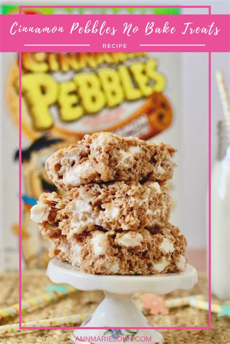 Cinnamon Pebbles No Bake Treats – #PebblesCereal | Baking, No bake ...