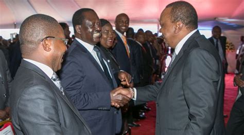 President Uhuru Defends His Handshake With Raila Once Again