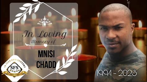 Chadd Mnisi Funeral Service Youtube