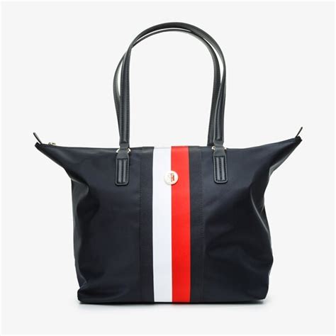 TOMMY HILFIGER TOREBKA POPPY TOTE CORP Kolor MULTICOLOR AW0AW09933DW5