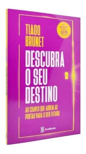 Livro Tiago Brunet Descubra O Seu Destino | Parcelamento sem juros