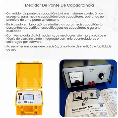 Medidor de capacitância autorange Como funciona aplicação e vantagens