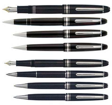 Montblanc Meisterstuck Classique Fountain Pen with Platinum Trim