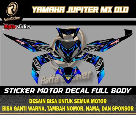 BISA COD BAYAR DI TEMPAT Decal Stiker Jupiter Mx Old Decal Stiker