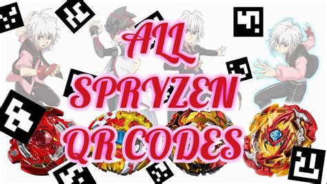 All Spryzen Qr Code Beyblade Burst App Youtube