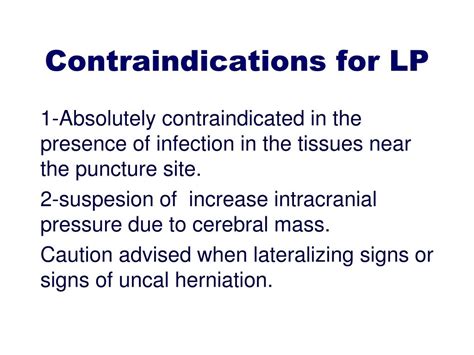 PPT - Lumbar Puncture PowerPoint Presentation, free download - ID:4684296