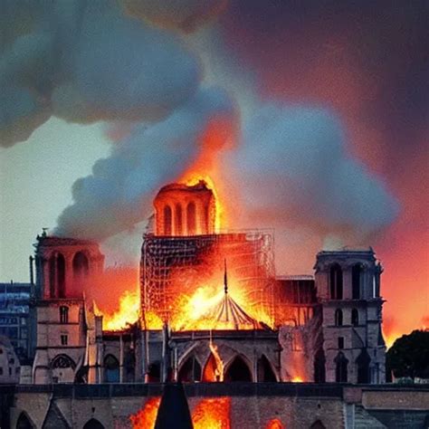 Minions Laughing As The Notre Dame Burns Behind Them Stable