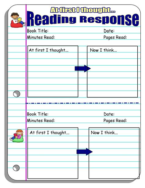 Five Minute Reading Responses Scholastic