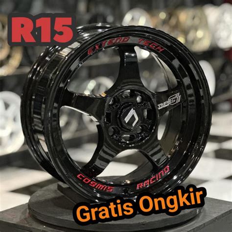 Jual Velg Racing Ring Samlong Cosmis R City Vios Jazz Brio Agya