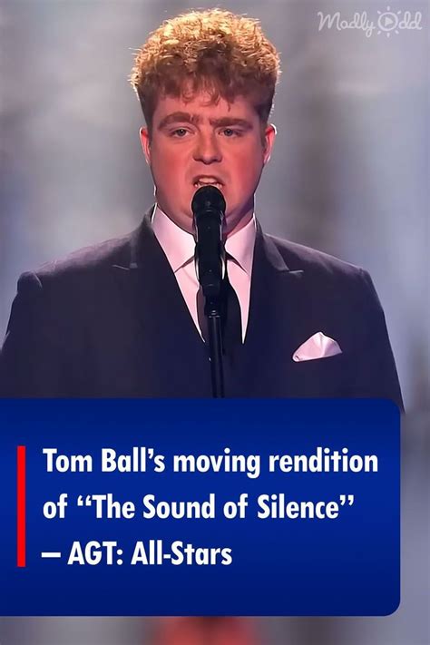 Tom Balls Moving Rendition Of The Sound Of Silence AGT All Stars