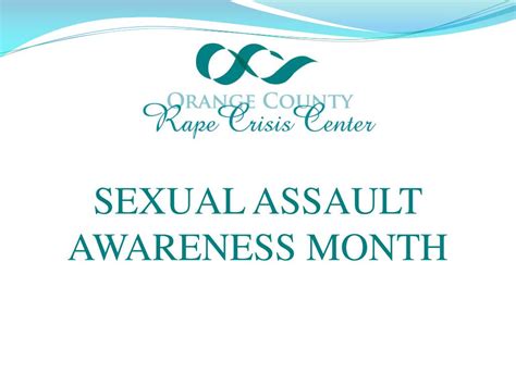 Ppt Sexual Assault Awareness Month Powerpoint Presentation Free