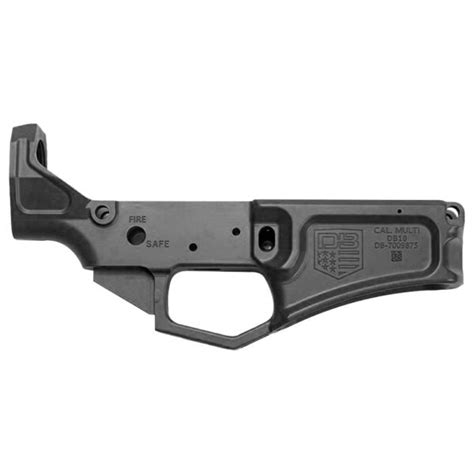 Db Bo Stripped Carbon Series Rifle Lower Black No