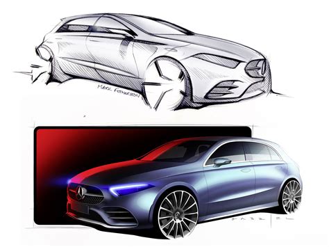 Mercedes Benz New A Class Design Gallery Car Body Design