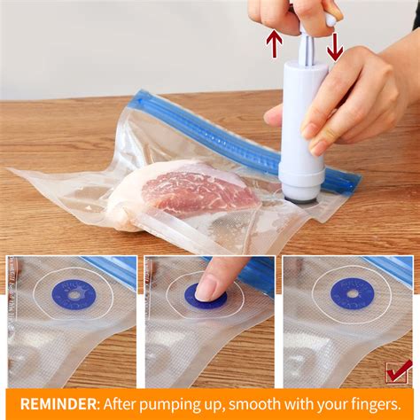 Food Air Valve Vacuum Bag Use Minimize Cost To Maximize Save Your Money