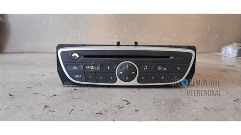 Radio CD Speler Renault Scénic III 1 6 16V 281150030RT ORIGINEEL