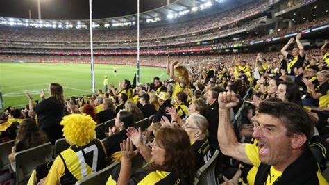 Afl 2021 News Richmond V Carlton 50k Crowd Expected For Round 1 At Mcg