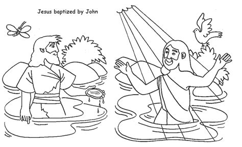 John The Baptist Coloring Page - Coloring Home