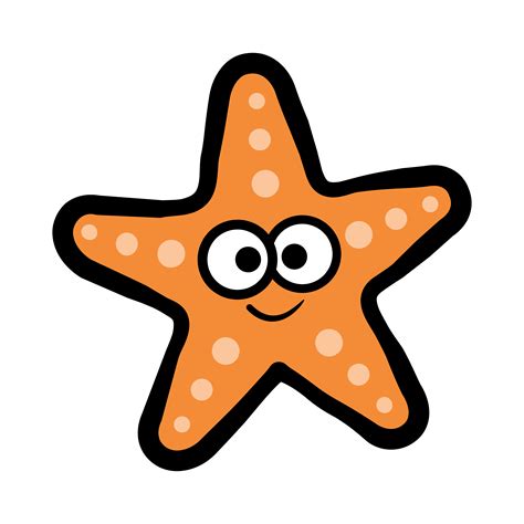 Starfish Sea Creature Vector Icon 546997 Vector Art At Vecteezy