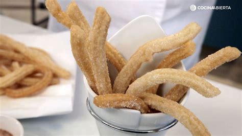 Cómo hacer churros caseros sin churrera receta fácil Hogarmania