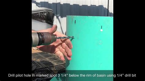 Installing A Drop In Locking Kit On A Nyloplast Drain Basin YouTube