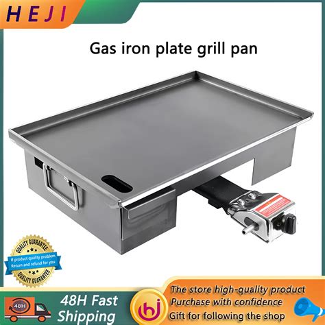 Multi Function Grill Pan Snack Burger Grills Icon Plate Commercial Gas