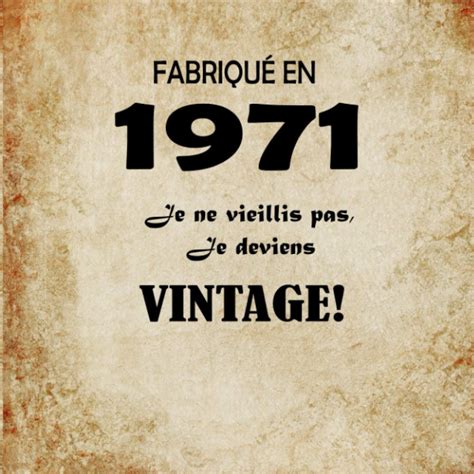 Amazon fr Le livre d or vintage de mon 50 ième anniversaire FABRIQUÉ