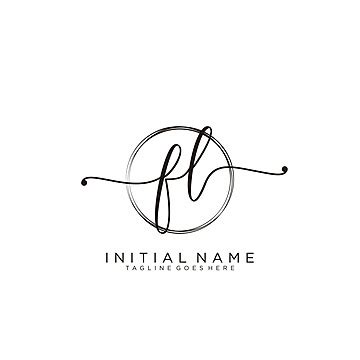 Circular Template Vector Of The Ut Handwritten Logo Vector Script