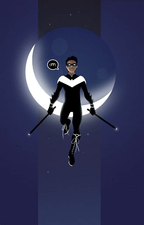 [Fan Art] Damian Wayne as Nightwing by Rern : r/DCcomics