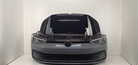 VW GOLF 8 VIII KOMPLETNY PRZÓD ZDERZAK MASKA LAMPA LED BŁOTNIK PAS 8V0