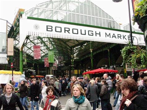 London S Borough Market A Public Market Driven By And For Social Life