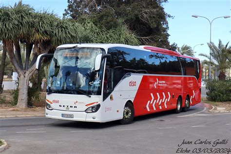 Alsa Setra S Hd De Alsa Cubriendo La Ruta Elche Flickr