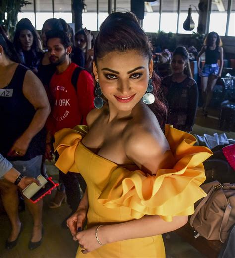 Call Me Goddess Bollywood Actress Urvashi Rautela Sizzles In Bikini