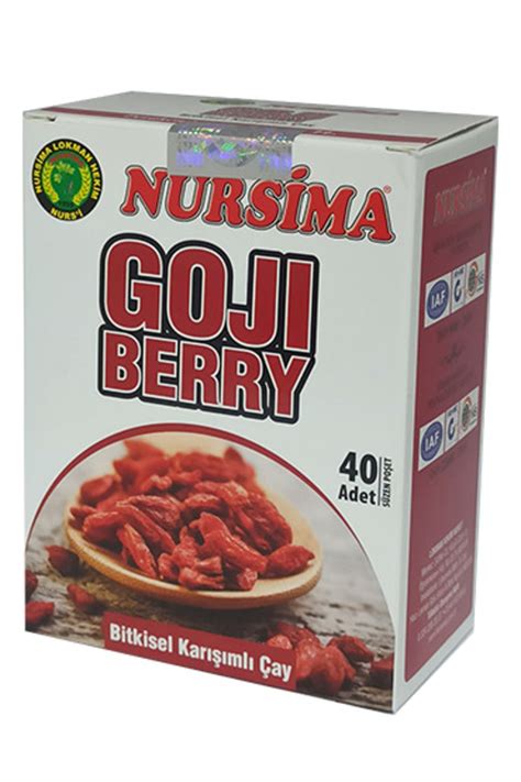 Nursima Goji Berry Bitkisel Karışımlı Çay 40 lı Süzen Poşet Fiyatı