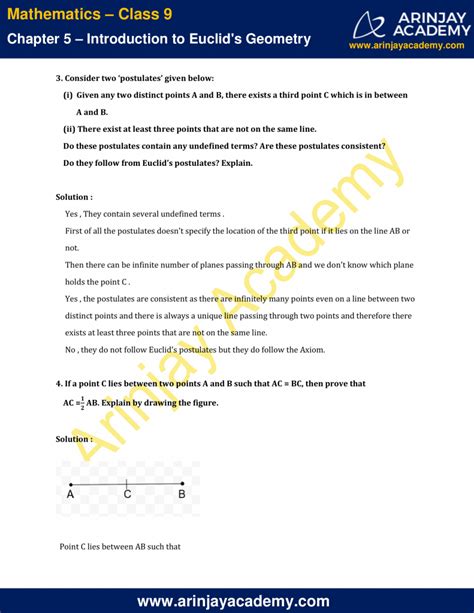 Ncert Solutions For Class 9 Maths Chapter 5 Exercise 51 Introduction