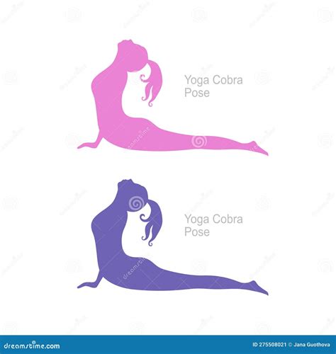 Yoga Cobra Pose Or Bhujangasana Woman Practicing Strengthing Yoga Pose