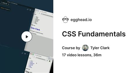 Online Course Css Fundamentals From Egghead Io Class Central