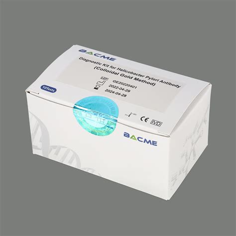 Ce Marked Helicobacter Pylori Antibody Detection Kit China