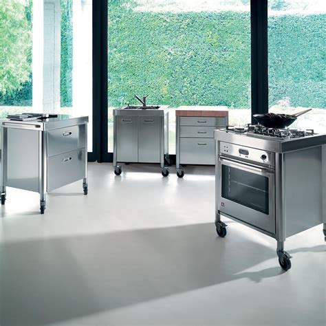 Alpes Inox Elemento Cottura Con Piano Ribaltabile C C