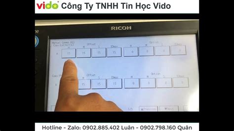 Hướng Dẫn Chỉnh Mực đậm Nhạt Trên Máy Photocopy Ricoh Youtube