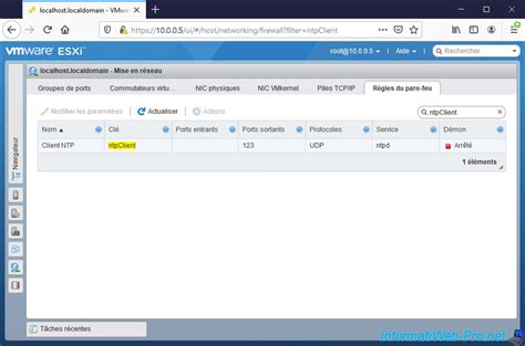 Manage Vmware Esxi 67 Firewall Rules And Services Vmware Tutorials