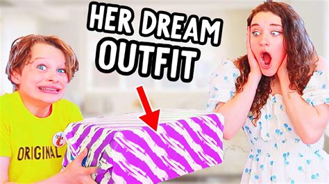 3 Sisters Get Surprise Dream Outfits W The Norris Nuts Youtube