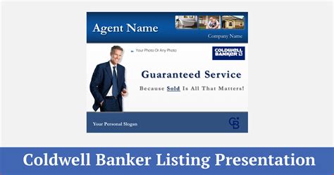 Coldwell Banker Listing Presentation Template for CB Agents