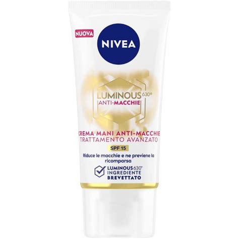 Nivea Luminous Crema Mani Anti Macchie Trattamento Avanzato Ml