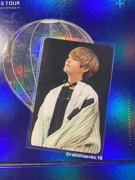 Bts The Wings Tour Dvd Taehyung V Photocard Trang Trí