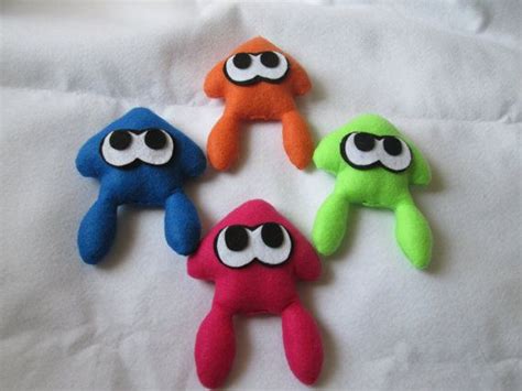 Ready To Ship Splatoon Inspired Squid Plush Etsy Plushies Kids